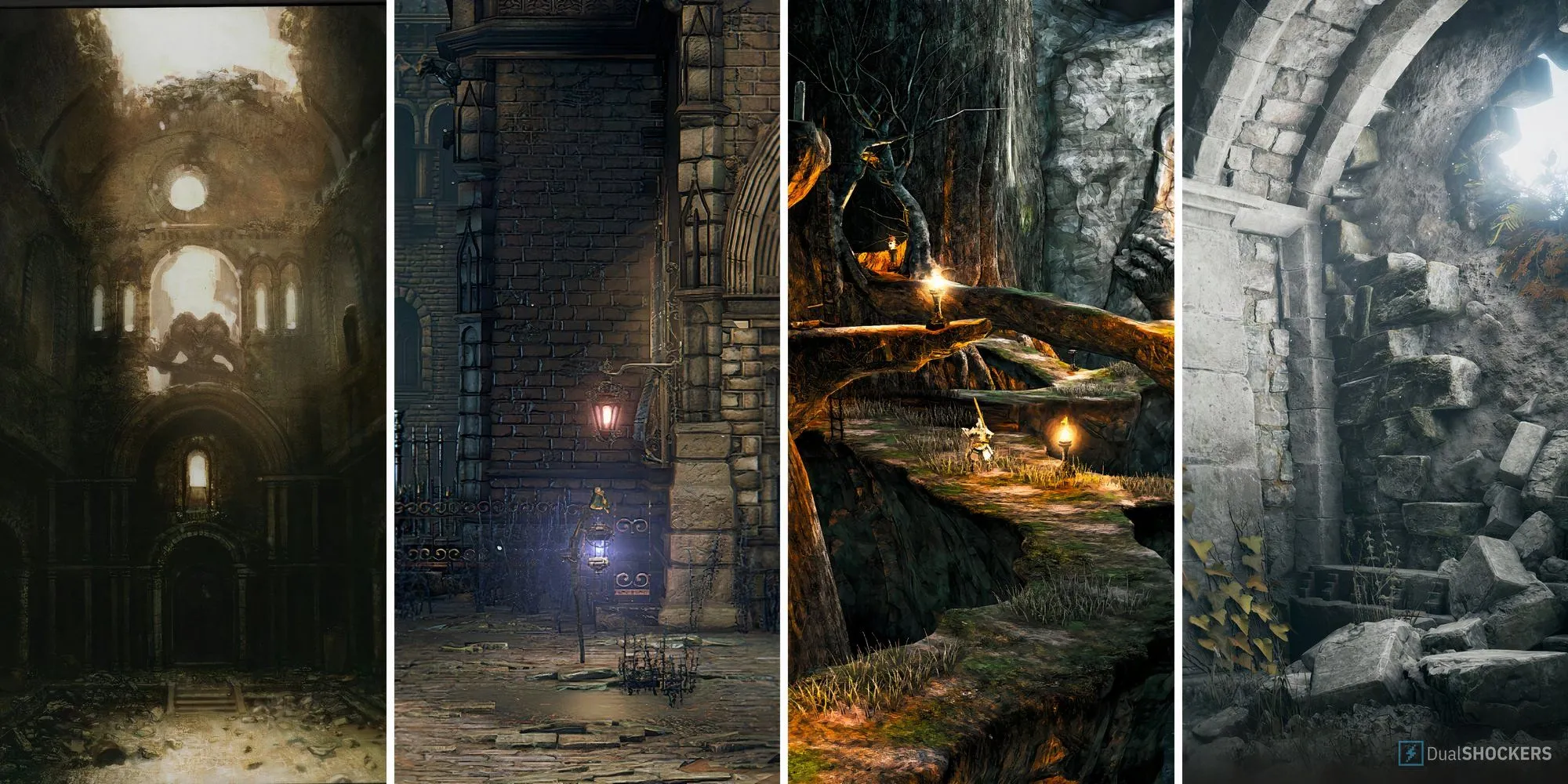 Top 10 Phép Thuật Mạnh Nhất Series Soulsborne: Bá Đạo Đến Đáng Sợ 1 Khu vực hướng dẫn trong các game Soulsborne