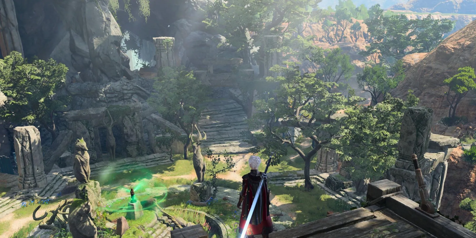Top 10 Game Cần Sổ Tay: Thử Thách Trí Não Game Thủ Việt! 1 Khung cảnh Emerald Grove trong Baldur's Gate 3, nơi game thủ cần ghi chú để theo dõi nhiệm vụ và nhân vật