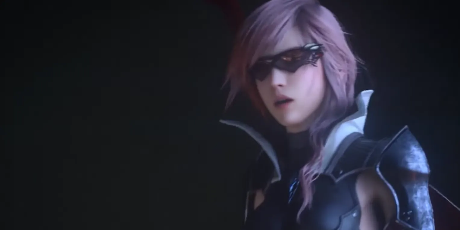 Lightning trong Lightning Returns Final Fantasy 13 chuẩn bị chiến đấu
