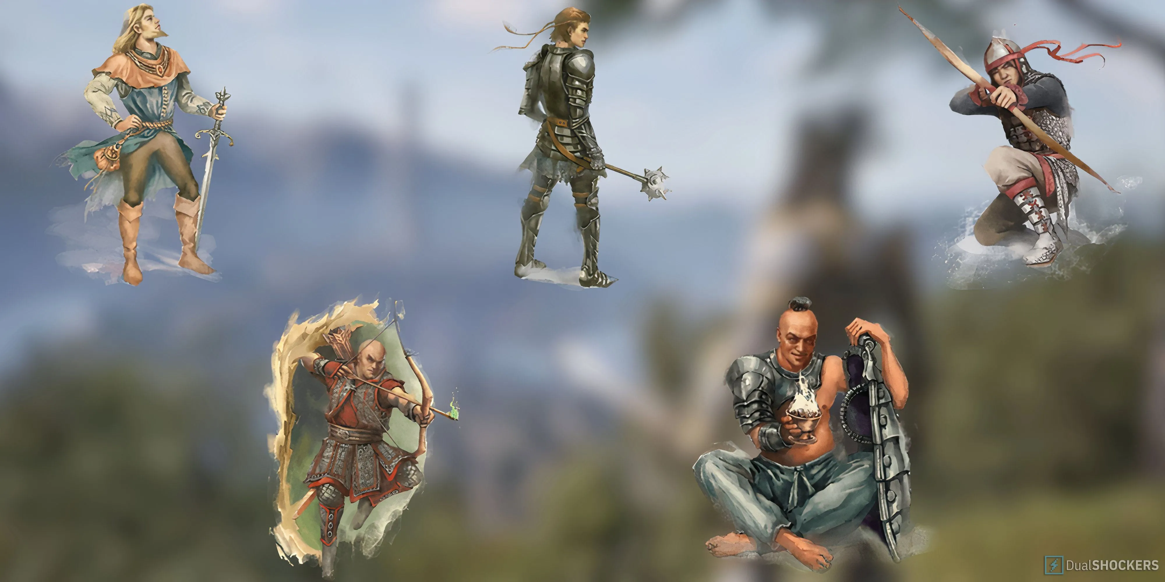 Lựa chọn lớp nhân vật (Class) khi bắt đầu chơi Oblivion Remastered