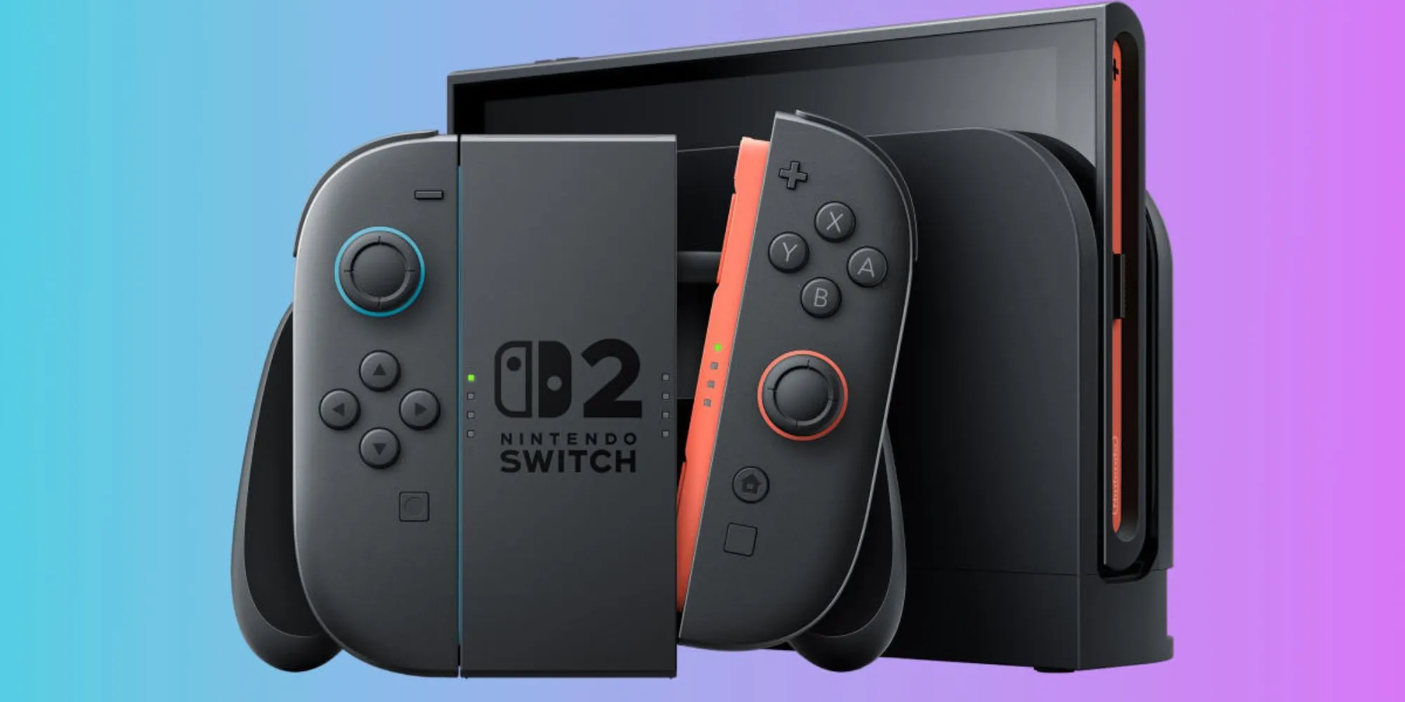 Máy chơi game Nintendo Switch 2 cùng bộ điều khiển Joy-Con