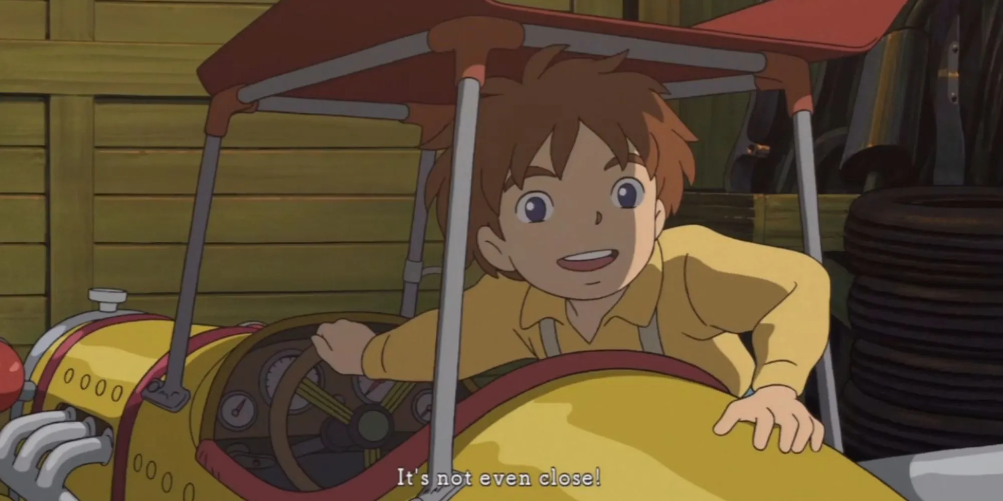 Một cảnh anime cutscene tuyệt đẹp từ Ni No Kuni: Wrath of the White Witch do Studio Ghibli sản xuất.