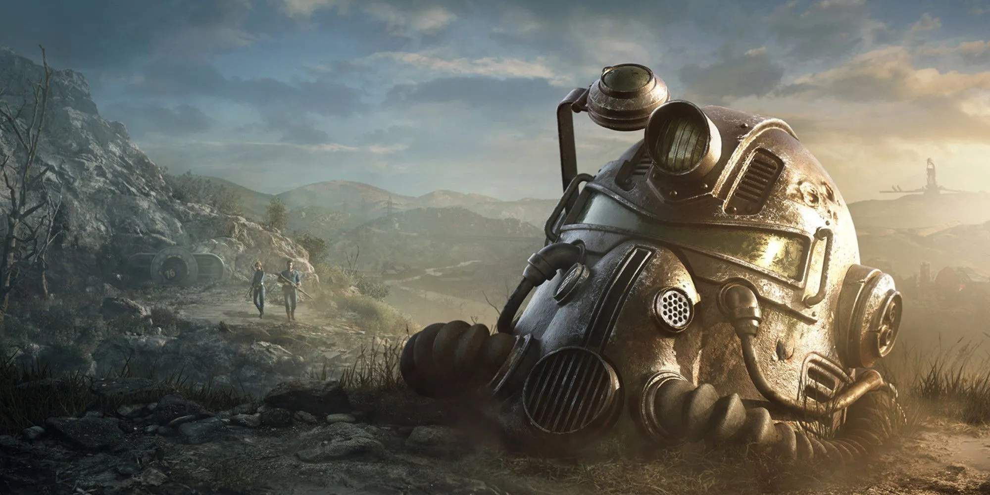 Một cảnh trong Fallout 76 cho thấy thế giới hậu tận thế sau chiến tranh hạt nhân
