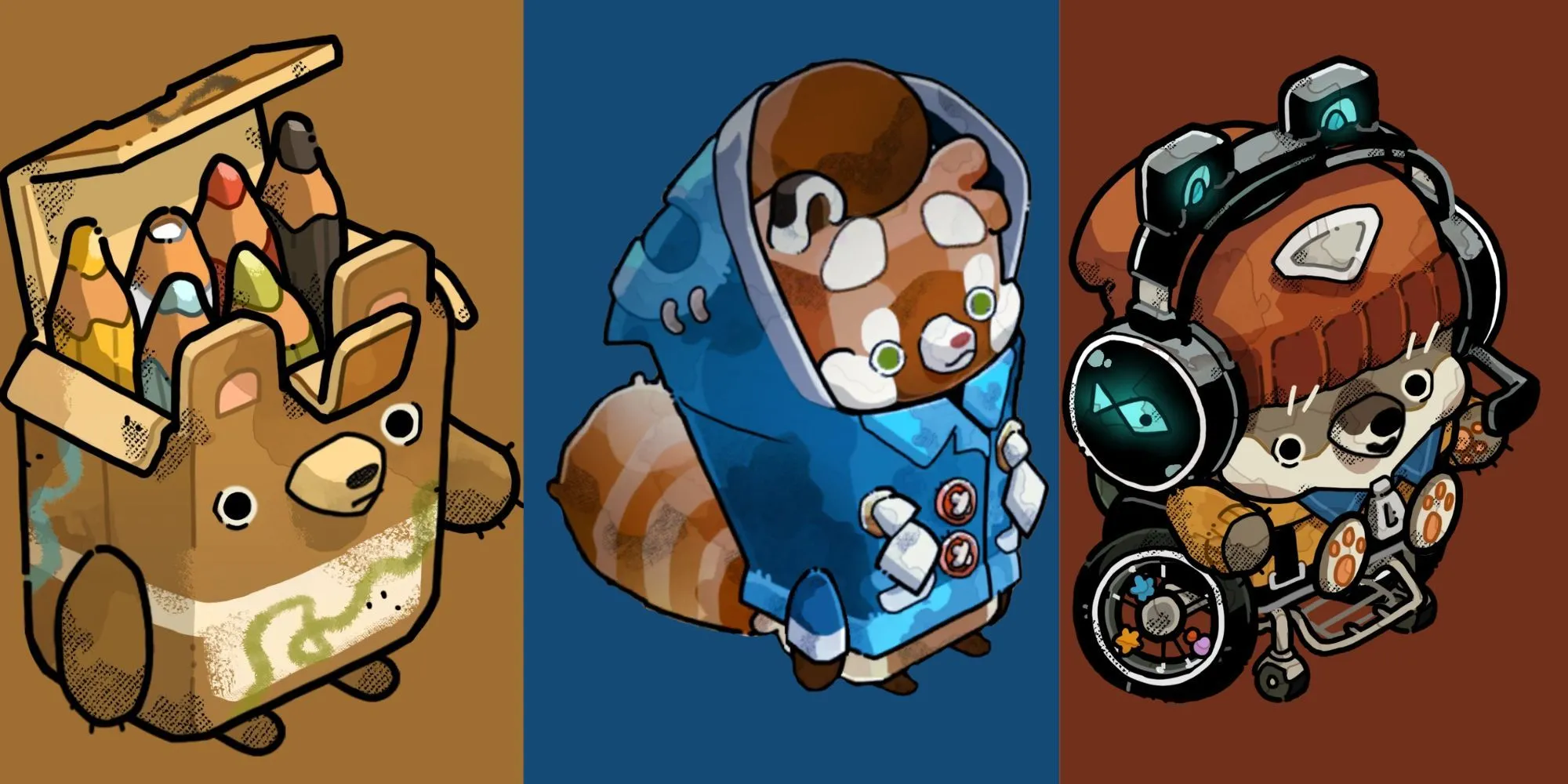 Một chú gấu linh hồn trong game mô phỏng cuộc sống Cozy Grove