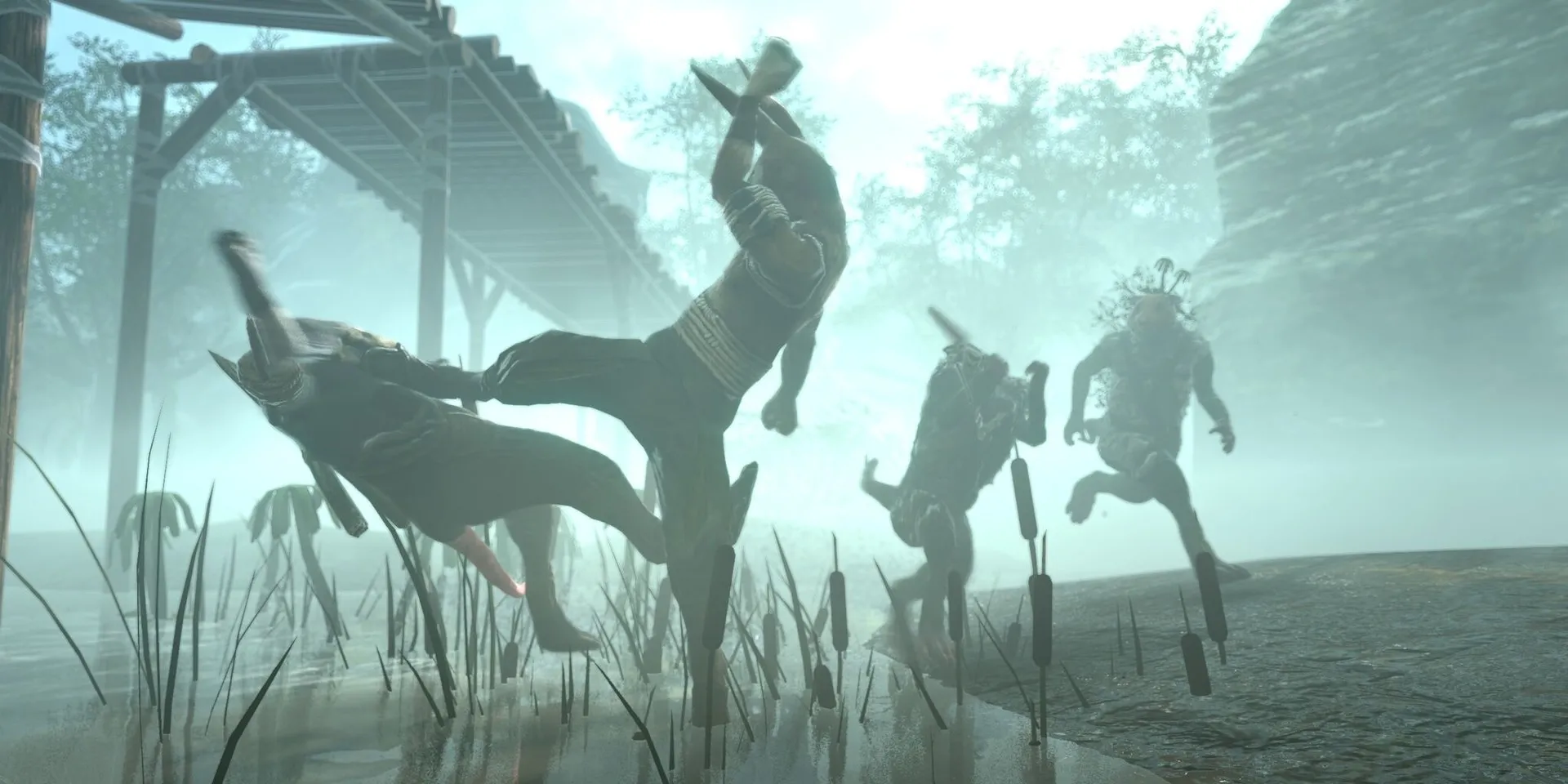 Một hình ảnh gameplay từ trò chơi đối kháng Overgrowth