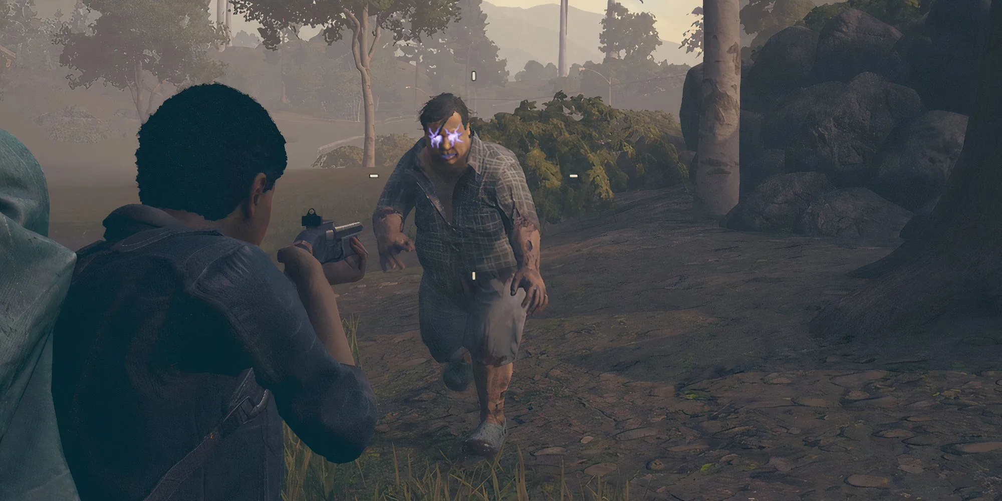 Một thây ma nhiễm bệnh dịch đang tiến đến trong State of Decay 2