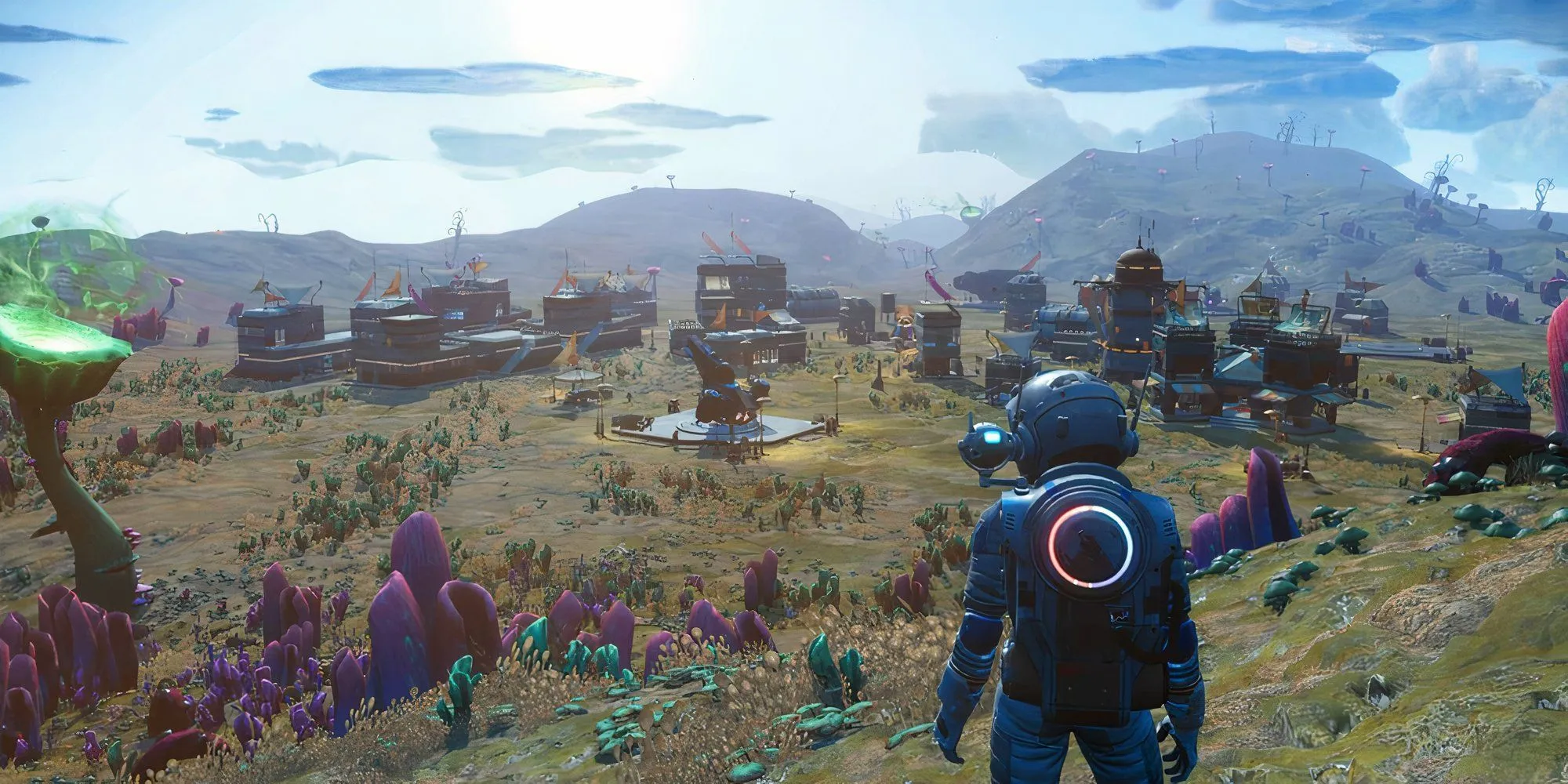 Người chơi khám phá hành tinh trong game No Man’s Sky