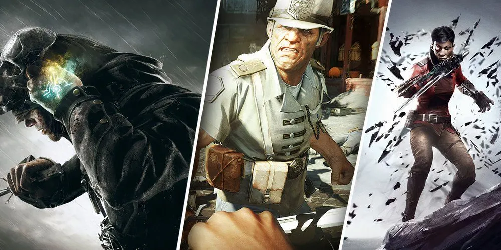 Nhân vật chính Corvo Attano sử dụng sức mạnh siêu nhiên trong game Dishonored