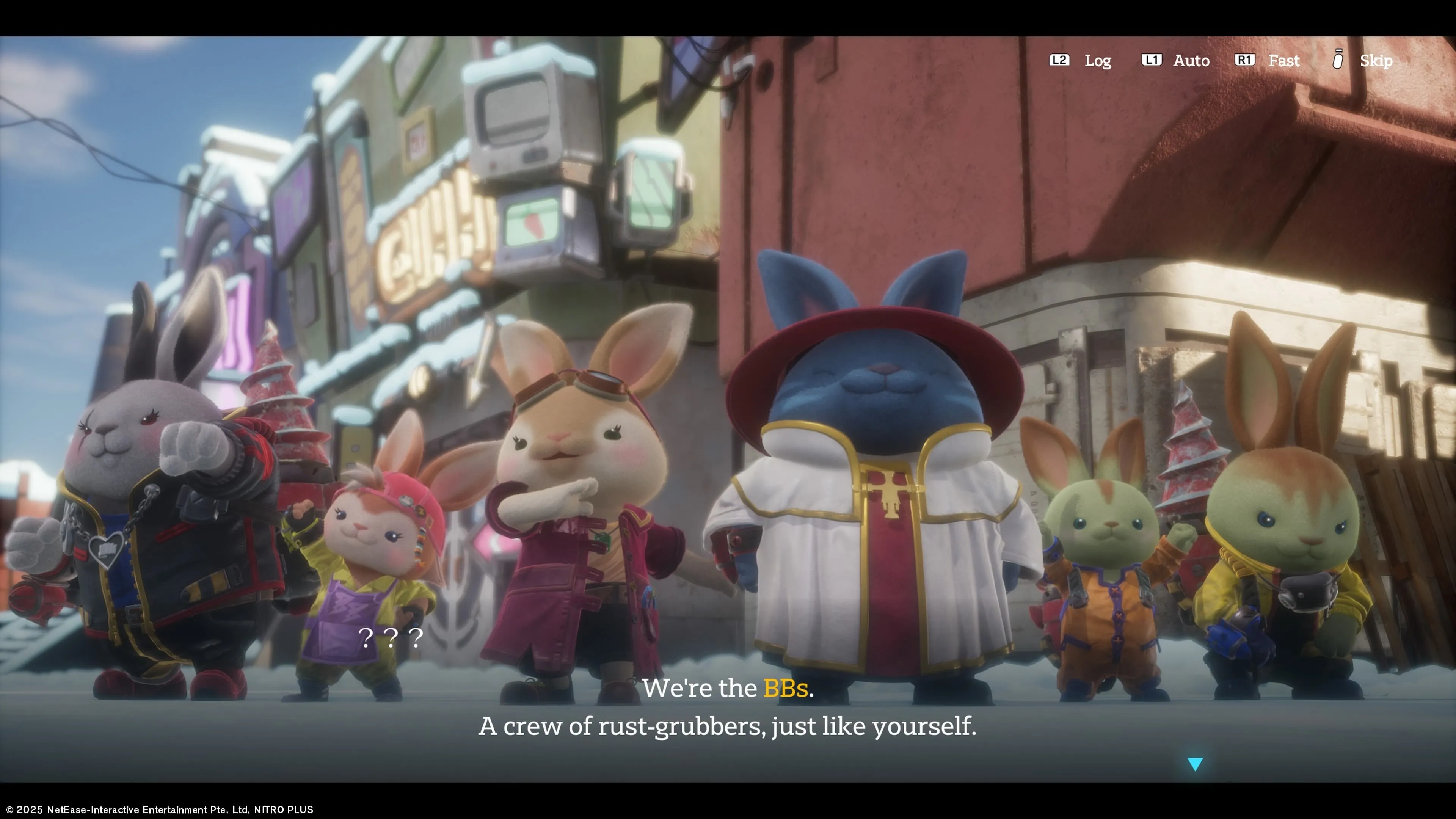 Nhân vật chính Rusty Stamp trong game Rusty Rabbit