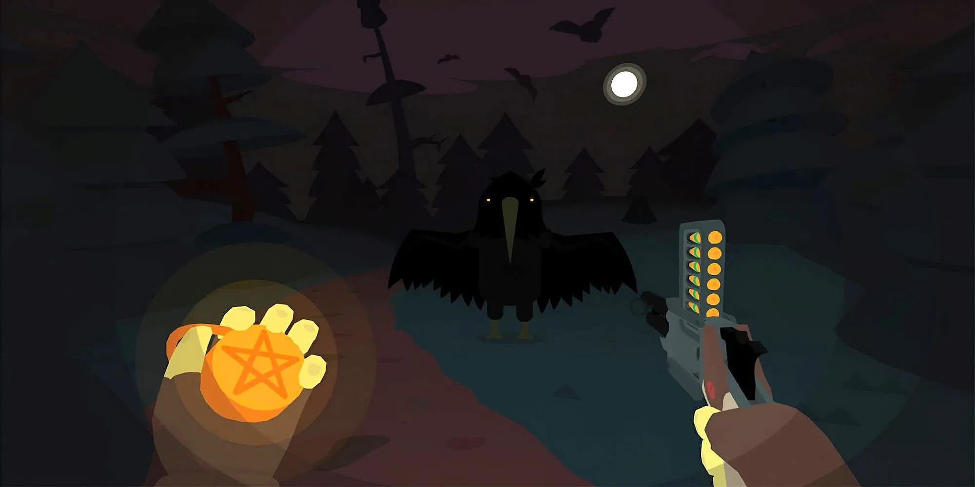 Nhân vật Raven cầm súng trong game SULFUR