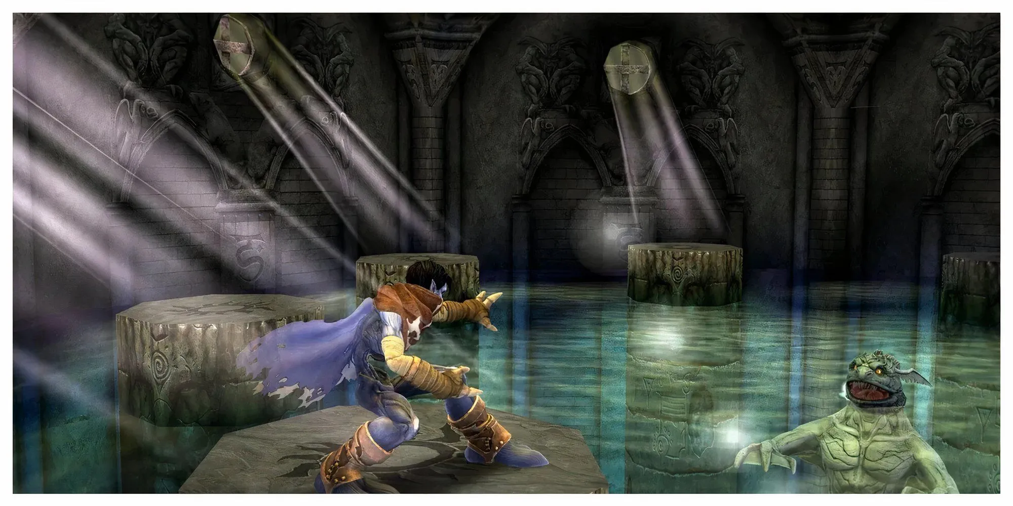 Nhân vật Raziel oai hùng trong Legacy of Kain Soul Reaver