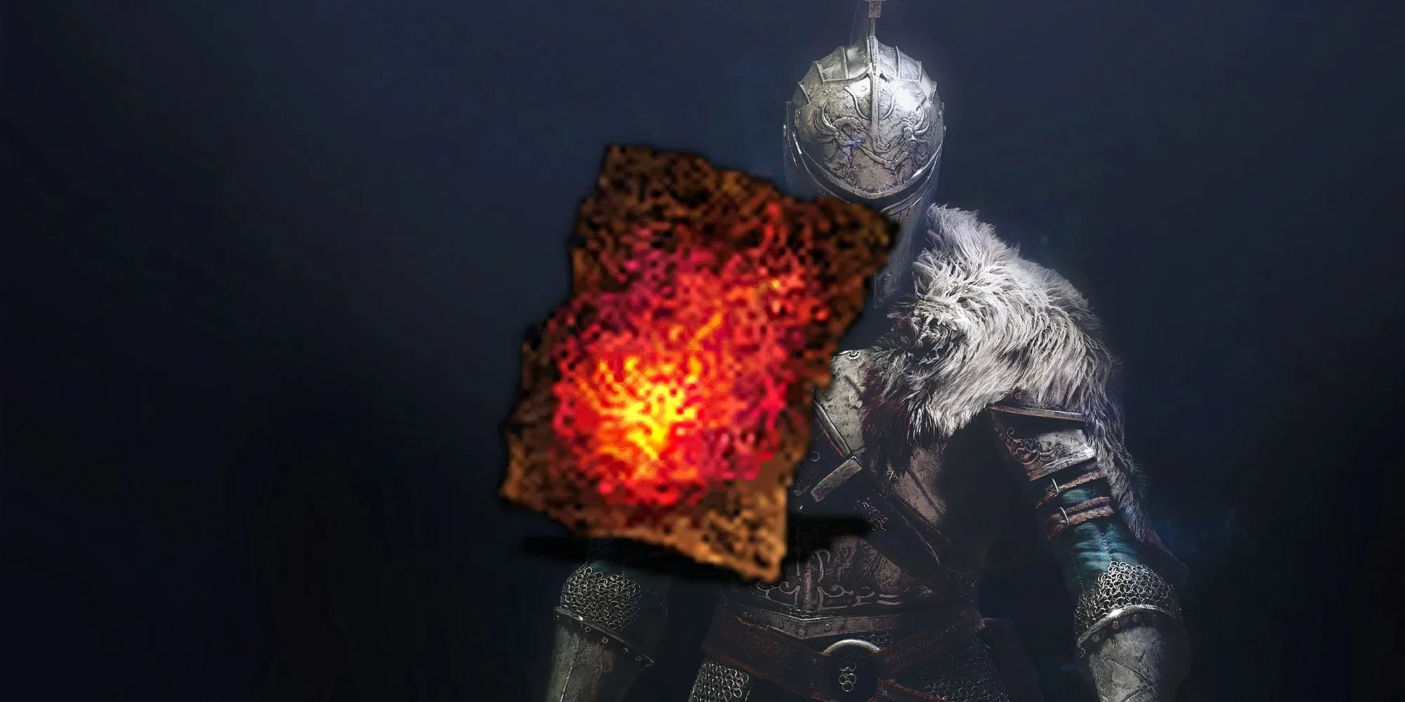 Nhân vật thi triển phép thuật Great Chaos Fireball trong Dark Souls 2