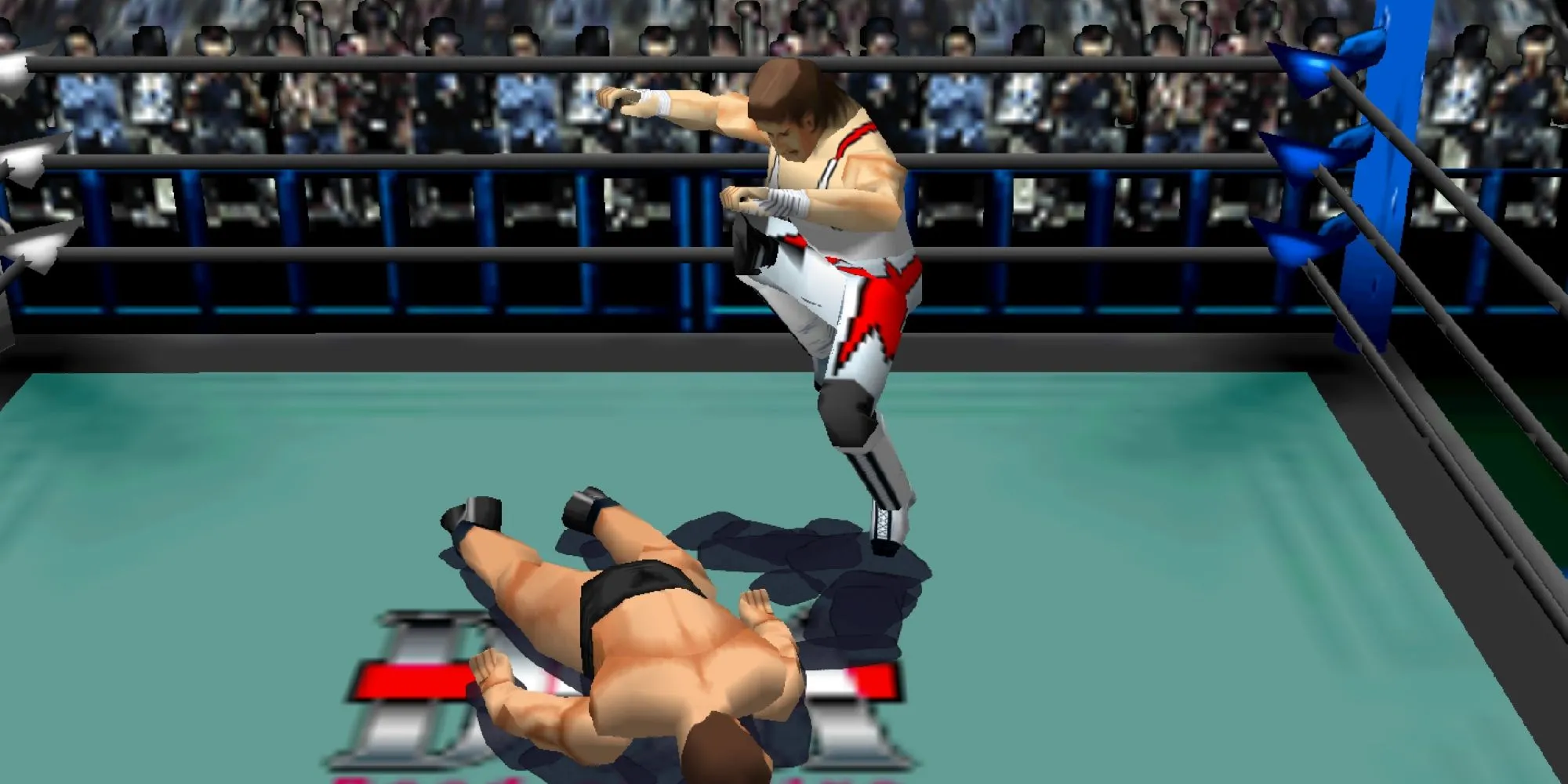 Pha ra đòn đẹp mắt của Eddie Guerrero trong game WCW vs. nWo: World Tour