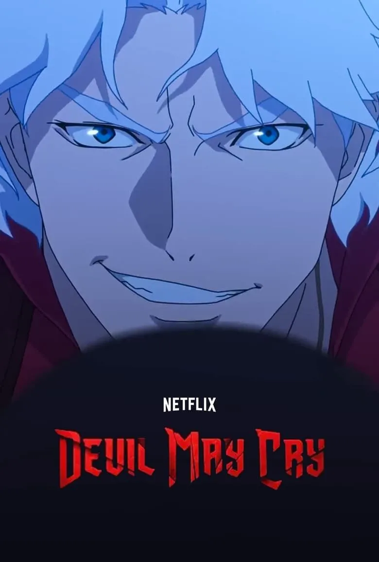 Poster chính thức của series hoạt hình Devil May Cry trên Netflix