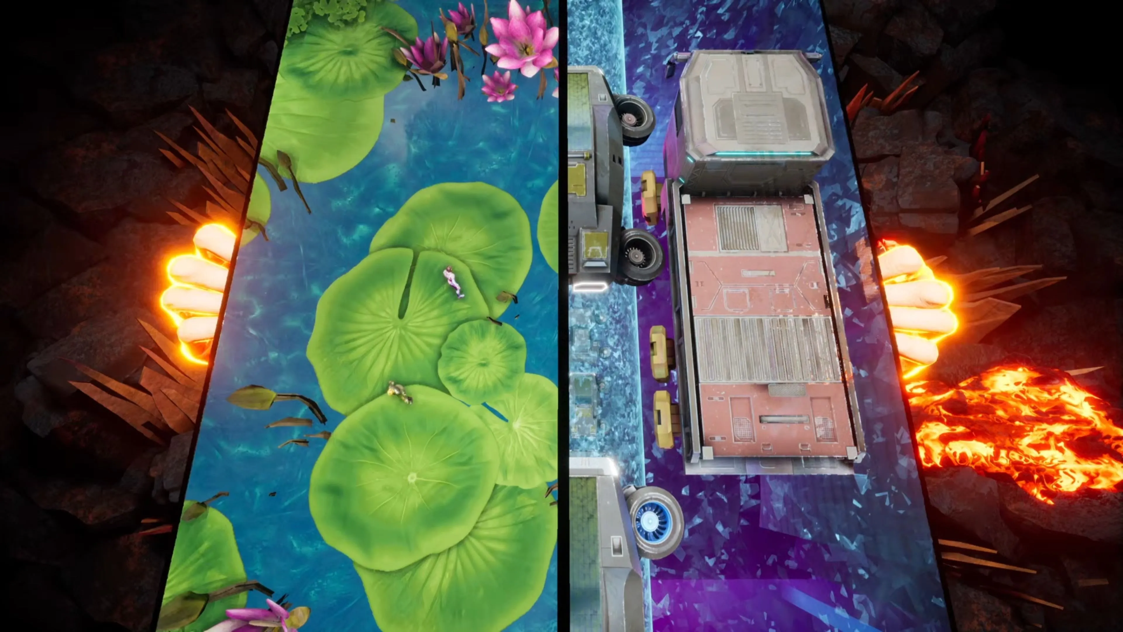 Rader xuất hiện và đóng màn hình game Split Fiction lại