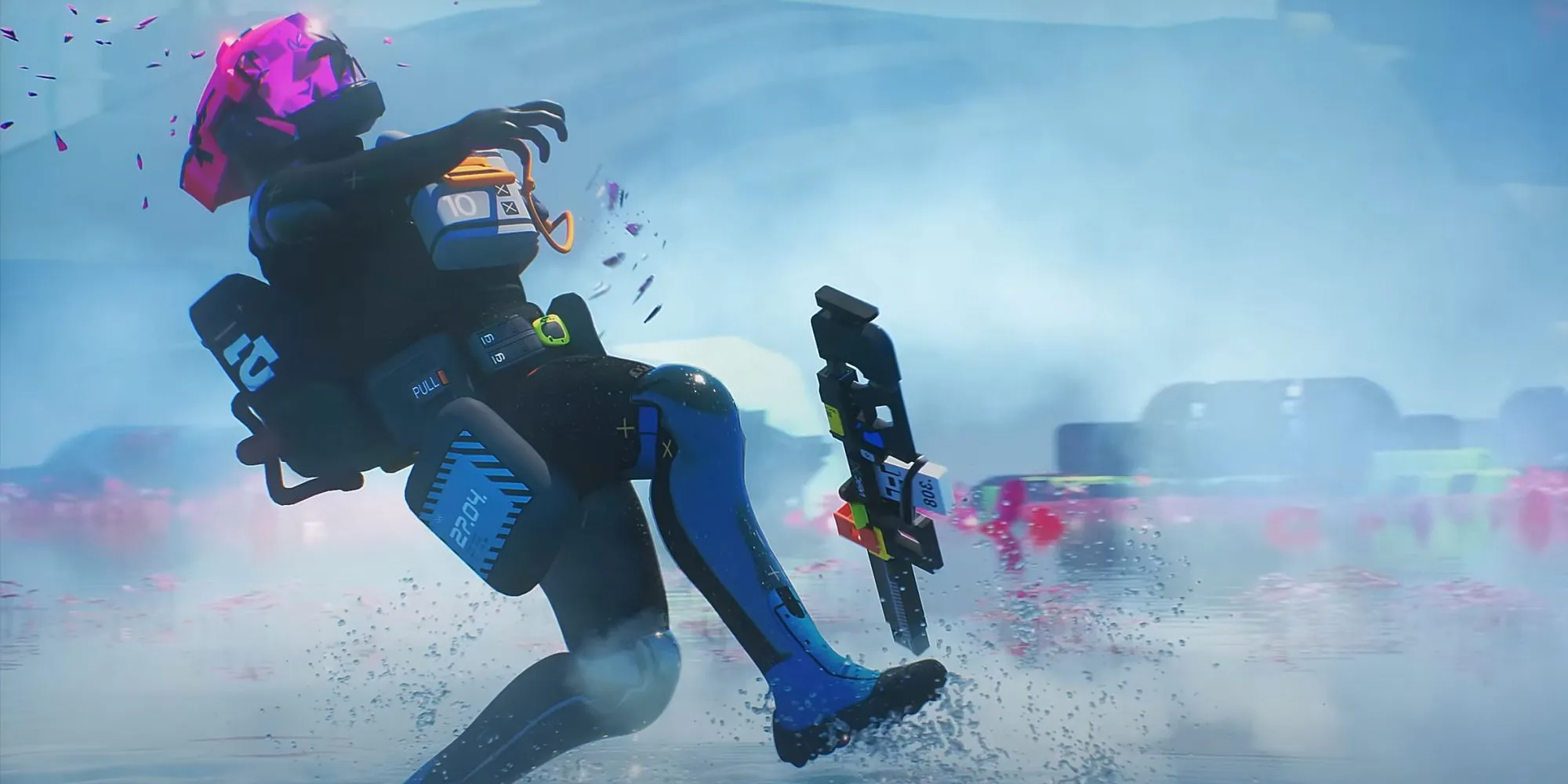 Screenshot từ trailer hé lộ gameplay của game bắn súng Marathon do Bungie phát triển.
