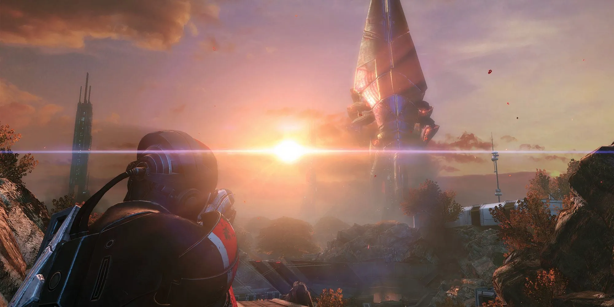 Shepard nhắm bắn trong Mass Effect Legendary Edition