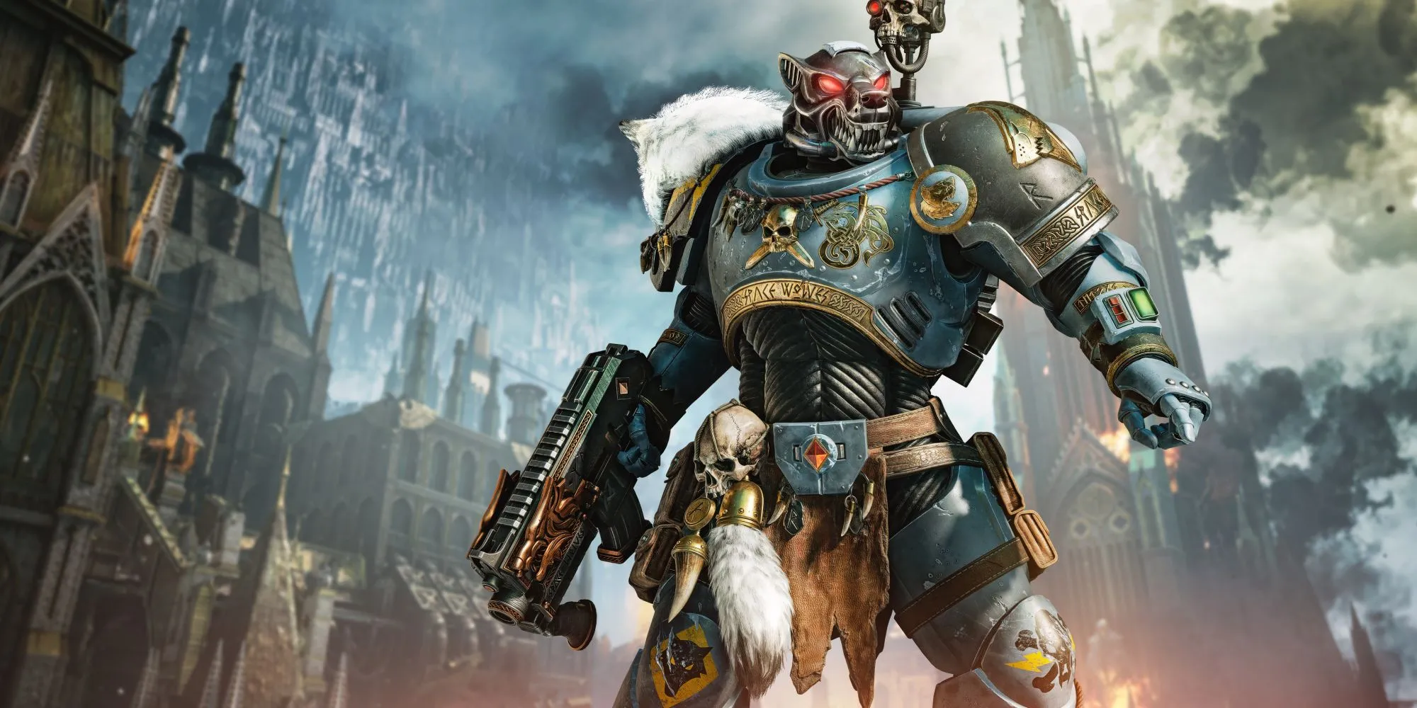 Skin Space Wolves Champion dành cho lớp Vanguard trong Space Marine 2