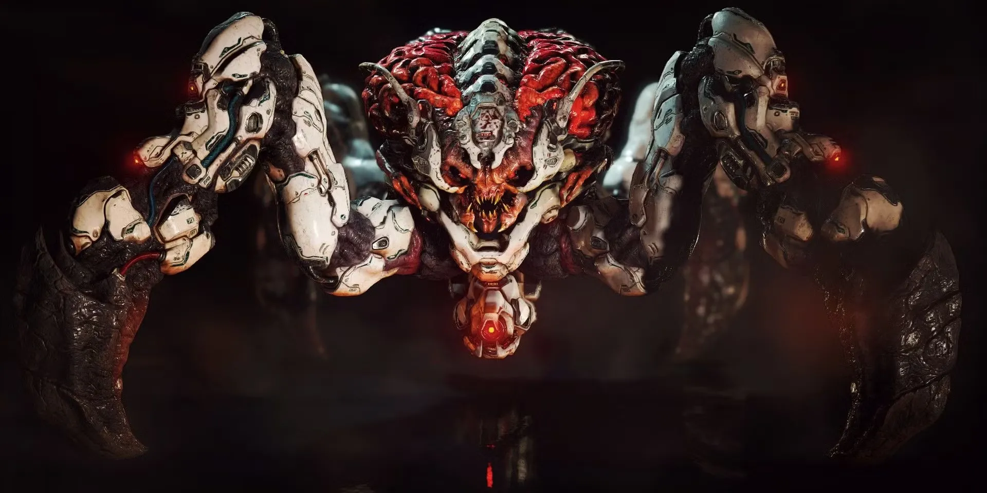 Spider Mastermind, trùm cuối dạng nhện máy khổng lồ trong DOOM 2016