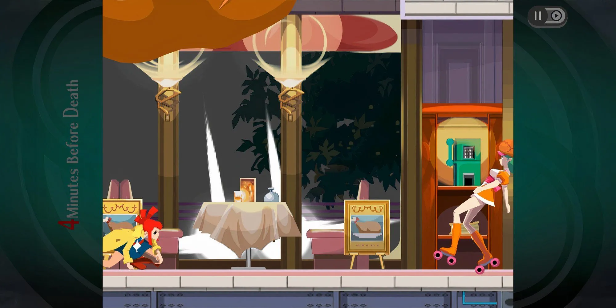 Sử dụng mánh khoé của hồn ma Sissel trong game giải đố Ghost Trick Phantom Detective