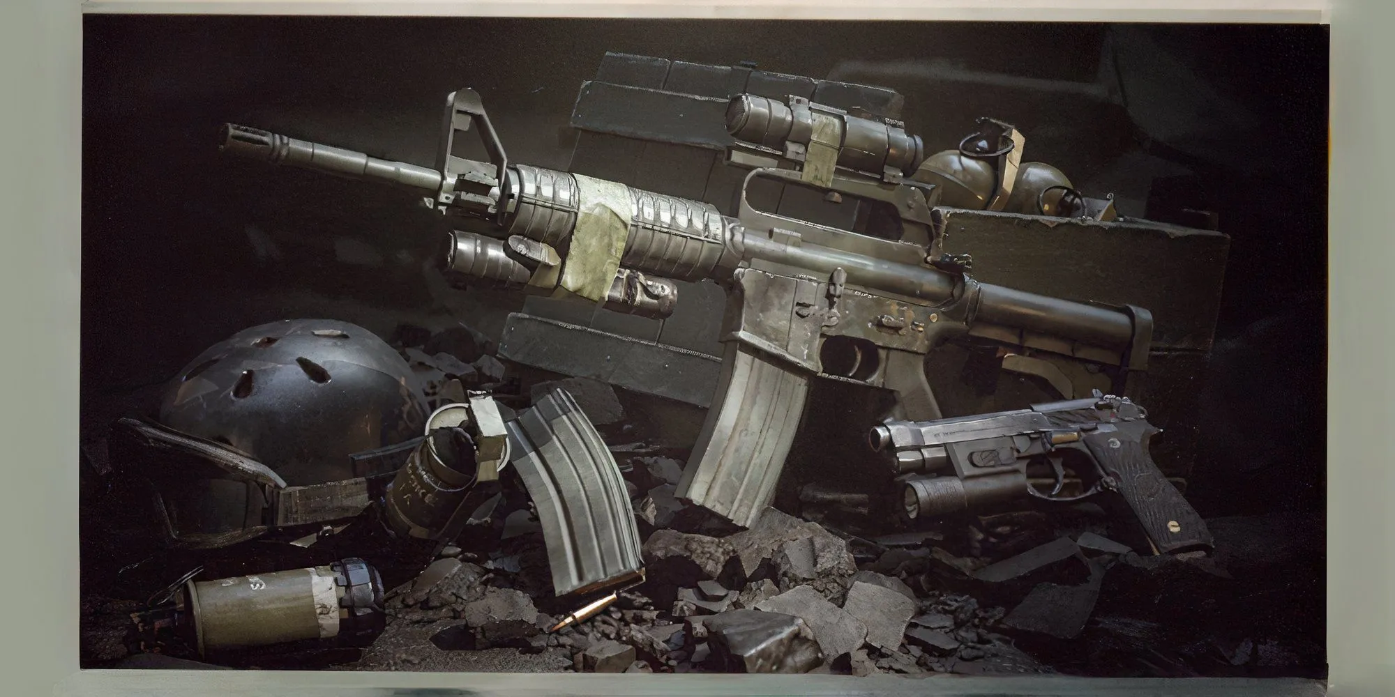 Súng trường CAR-15 Colt 723 trong Delta Force Black Hawk Down