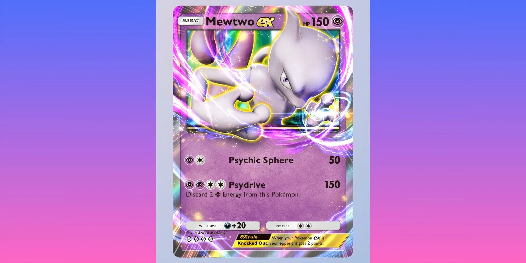 Thẻ bài Mewtwo EX hệ Tâm Linh đầy uy lực trong Pokemon TCG Pocket