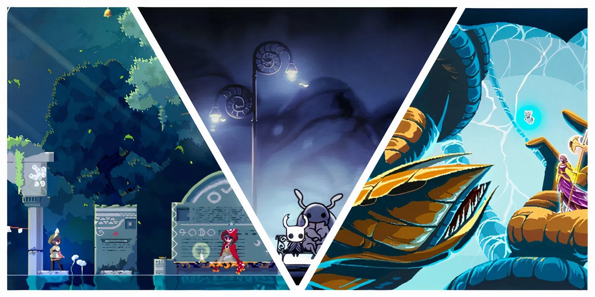 Thiết kế thế giới phức tạp trong một game Metroidvania khác