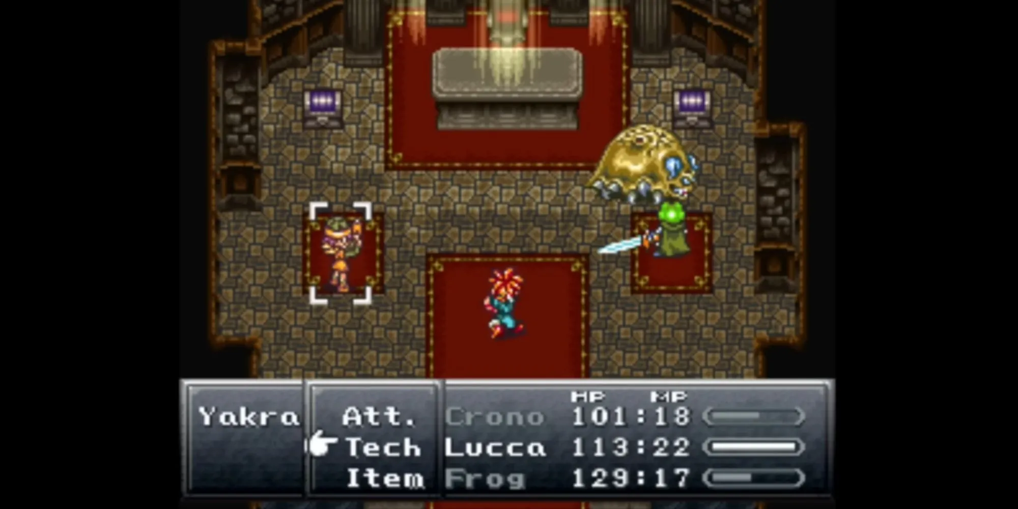 Trận chiến kinh điển trong Chrono Trigger với hệ thống ATB linh hoạt