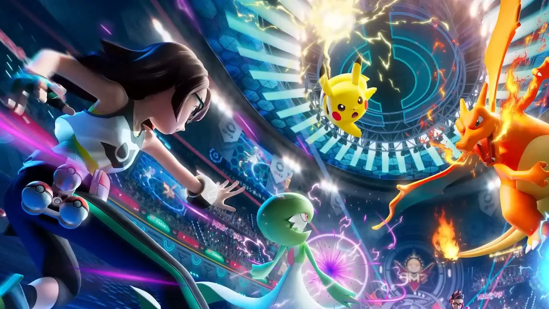 Trận đấu đỉnh cao giữa Charizard và Pikachu trong game Pokemon Champions