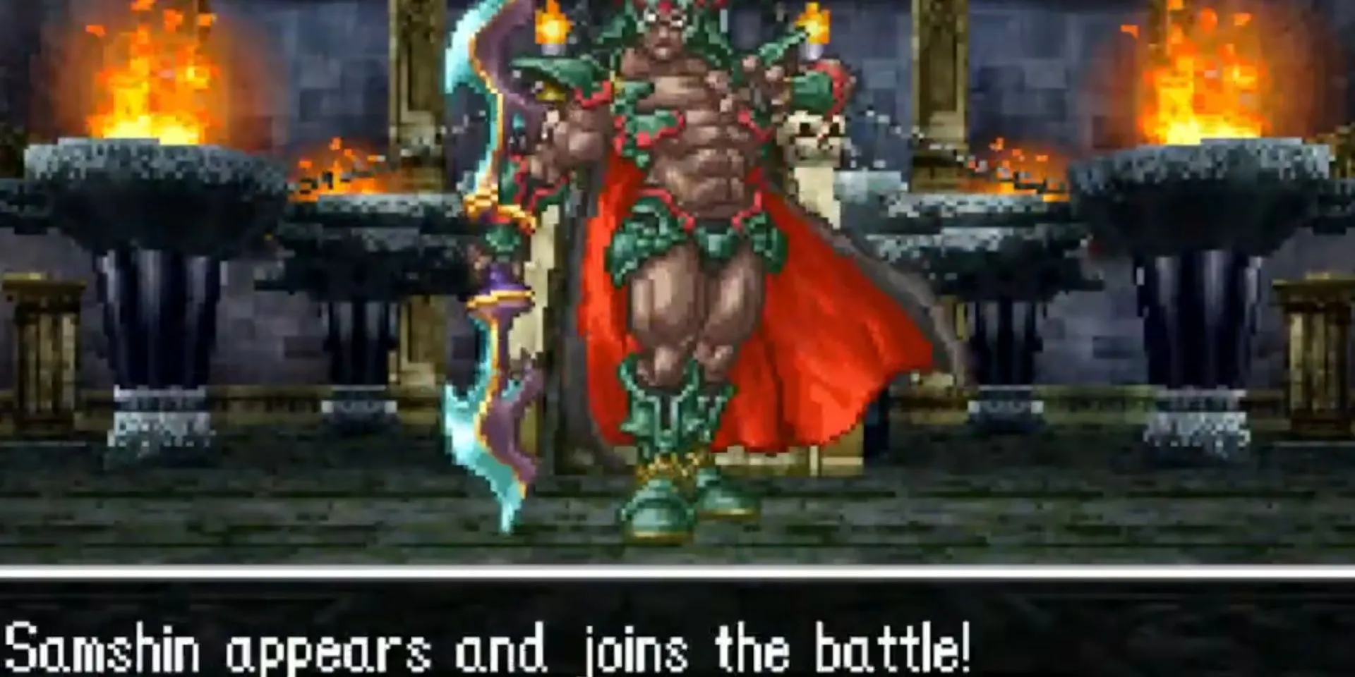 Triệu hồi Samshin trong Dragon Quest 6: Realms of Revelation