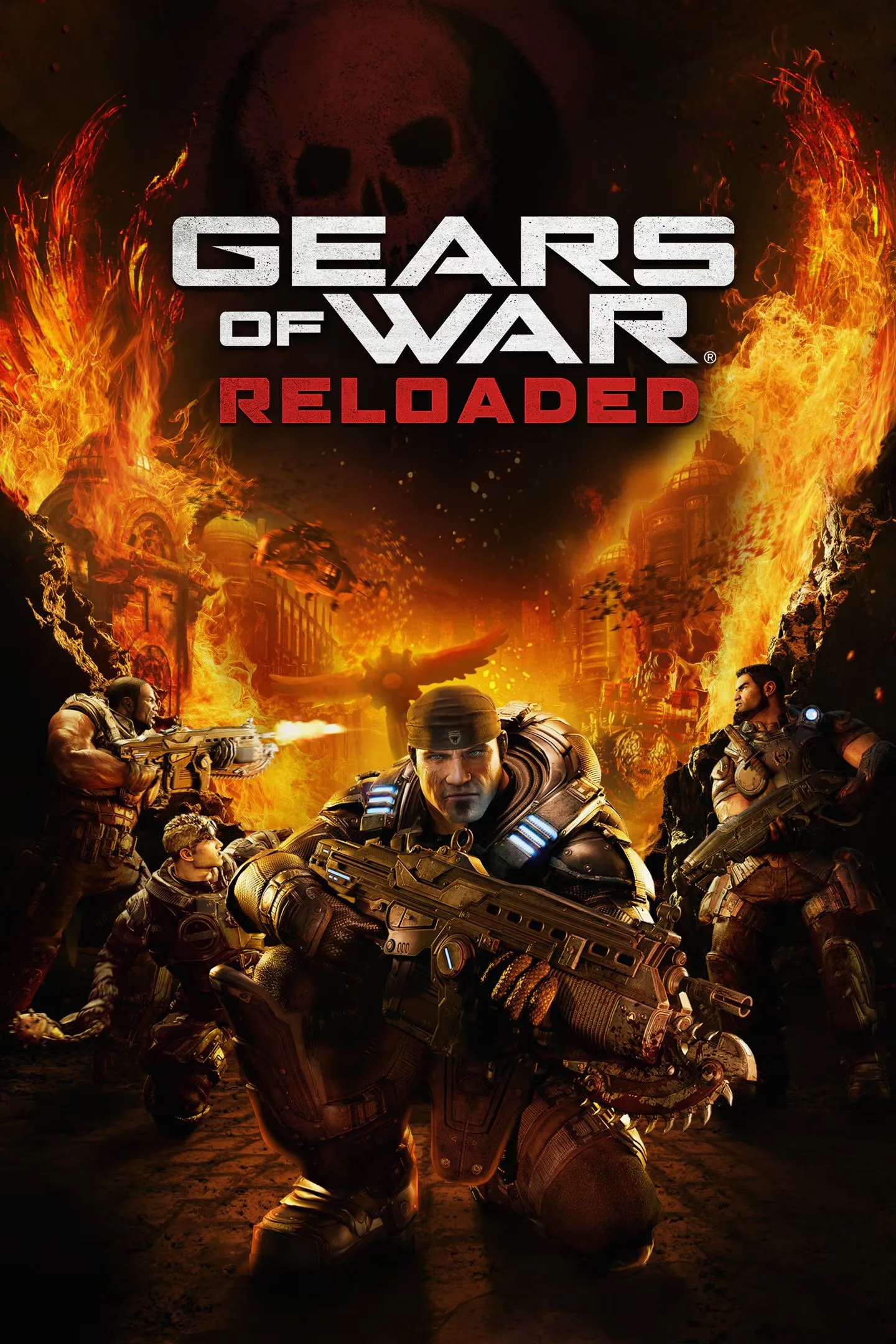 Ảnh bìa chính thức của game Gears of War Reloaded sắp ra mắt