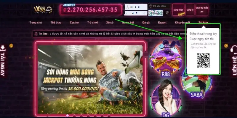 Casino Vx88 – Sân chơi đỉnh cao, uy tín hàng đầu hiện nay