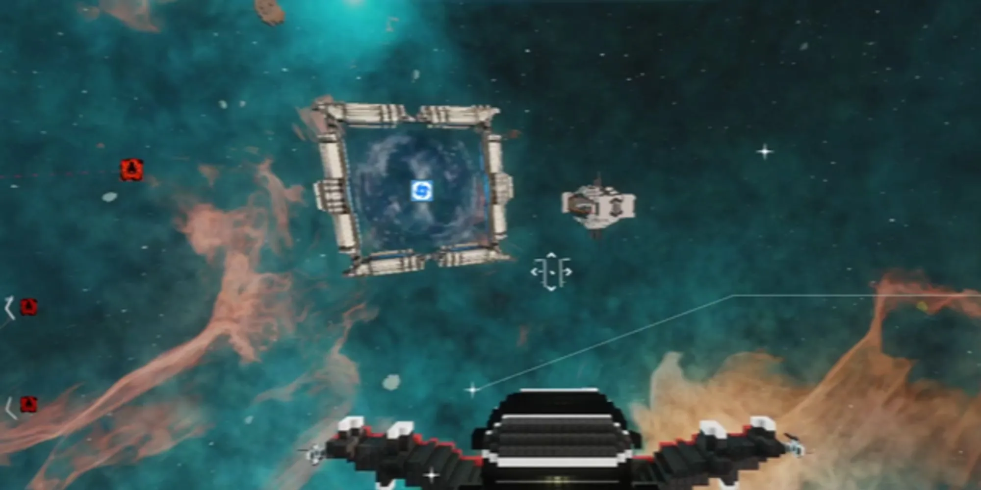 Cổng dịch chuyển (Warp Gate) giúp di chuyển nhanh giữa các thiên hà trong Cubic Odyssey