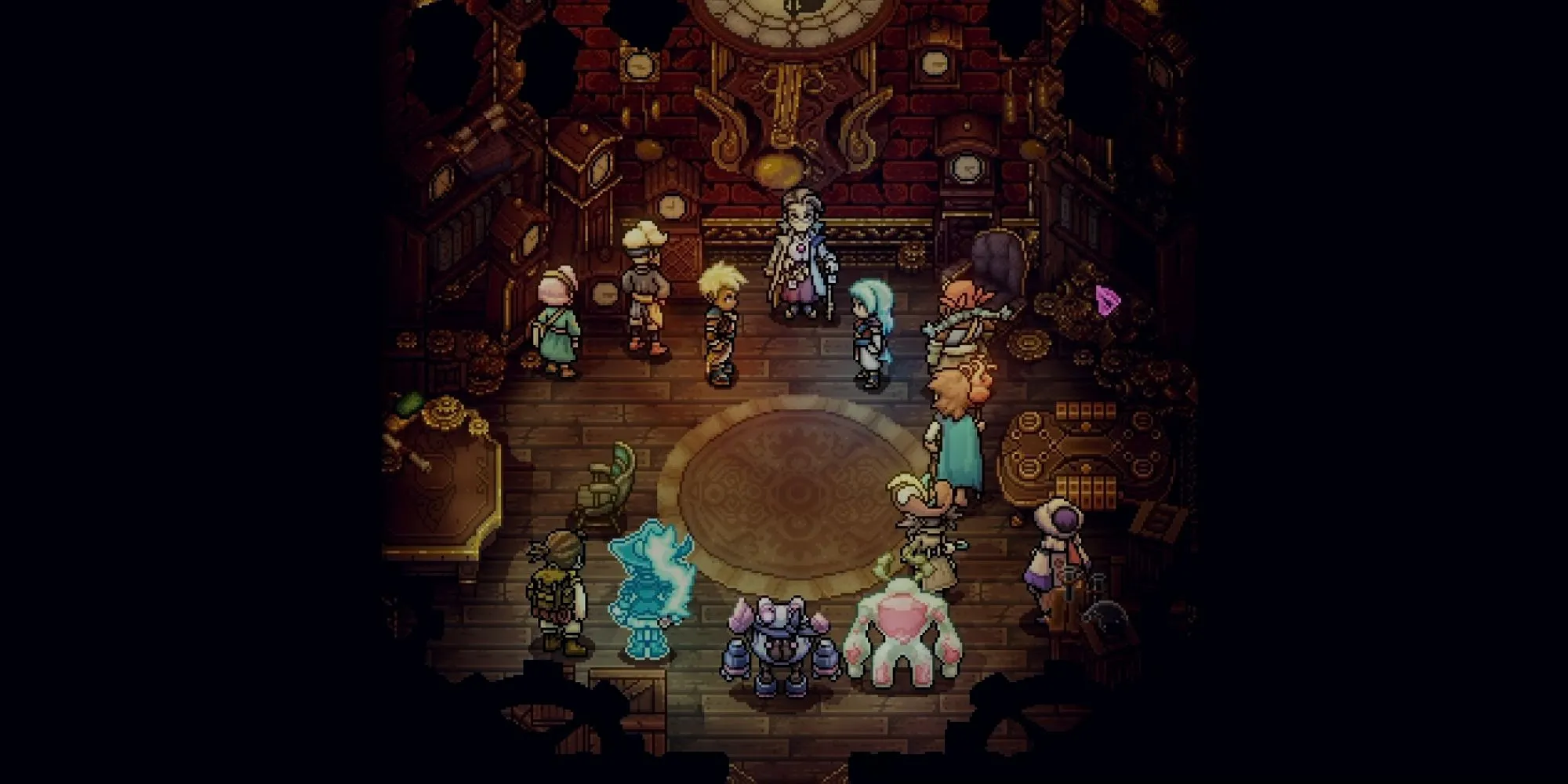 Đánh Giá Sea of Stars: Throes of the Watchmaker - Bản DLC Miễn Phí Dành Riêng Cho Fan Cứng? 1 Cốt truyện DLC Sea of Stars Throes of the Watchmaker: Giới thiệu Watchmaker và thế giới Horloge