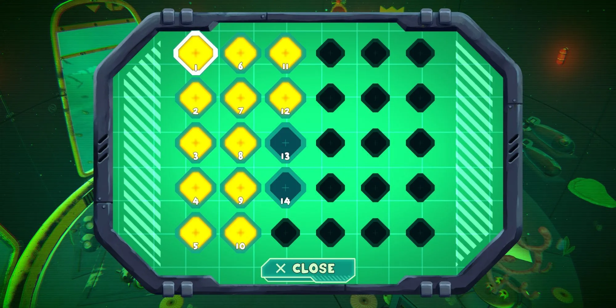 Giao Diện Chọn Cấp Độ Trong Game Power Sink
