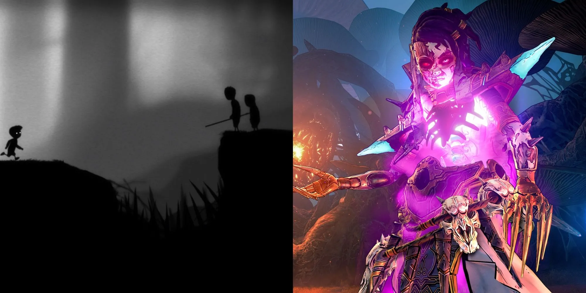 Epic Games Store Tặng Miễn Phí Hai Tựa Game Hay: Limbo Và Tiny Tina's Wonderlands 1 Hình ảnh màn chơi đen trắng trong game indie Limbo