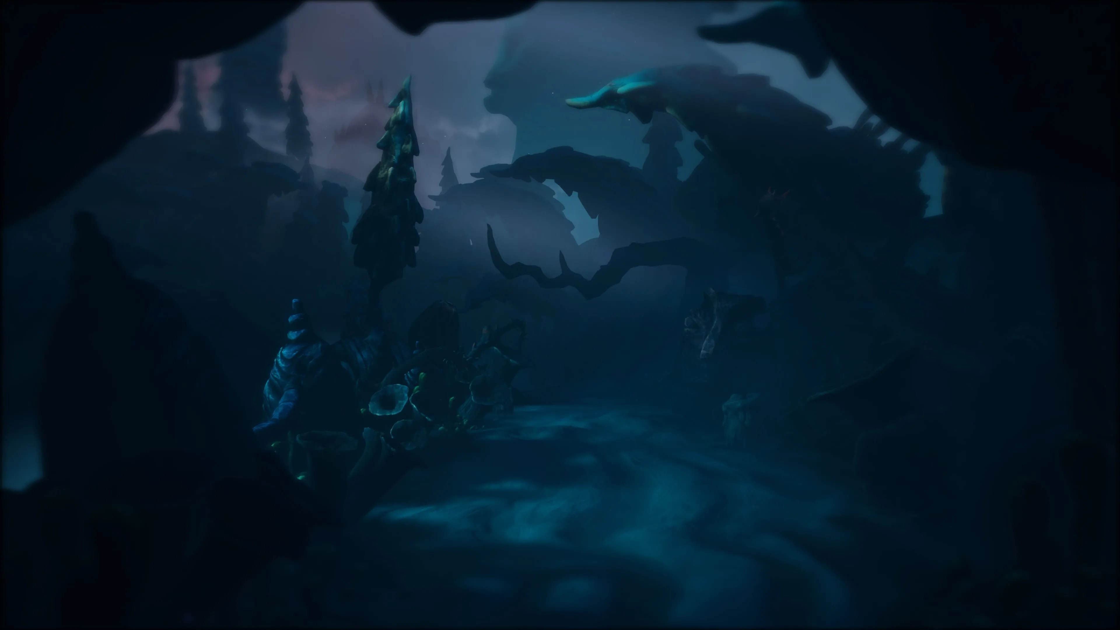 Lối đi trong thế giới đất sét của The Midnight Walk
