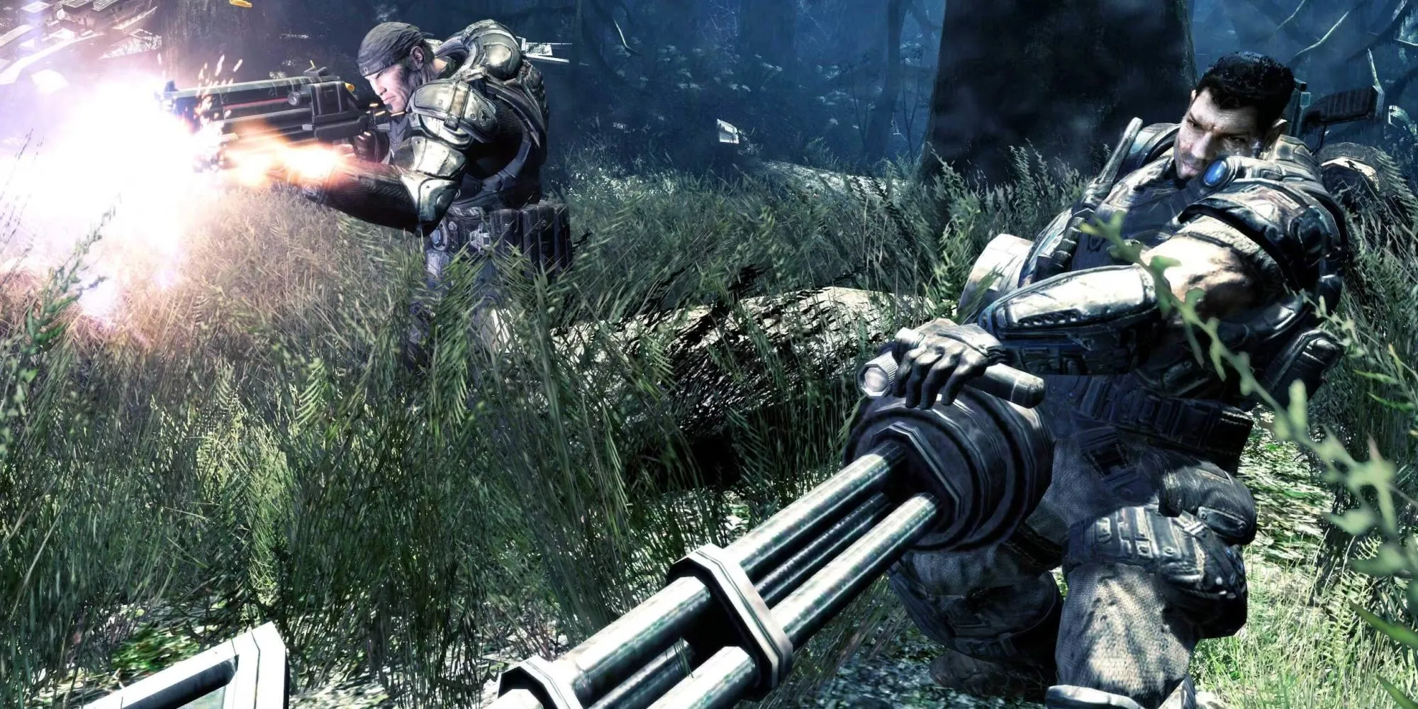 Người chơi Lost Planet 2 cùng nhau trong chế độ co-op online