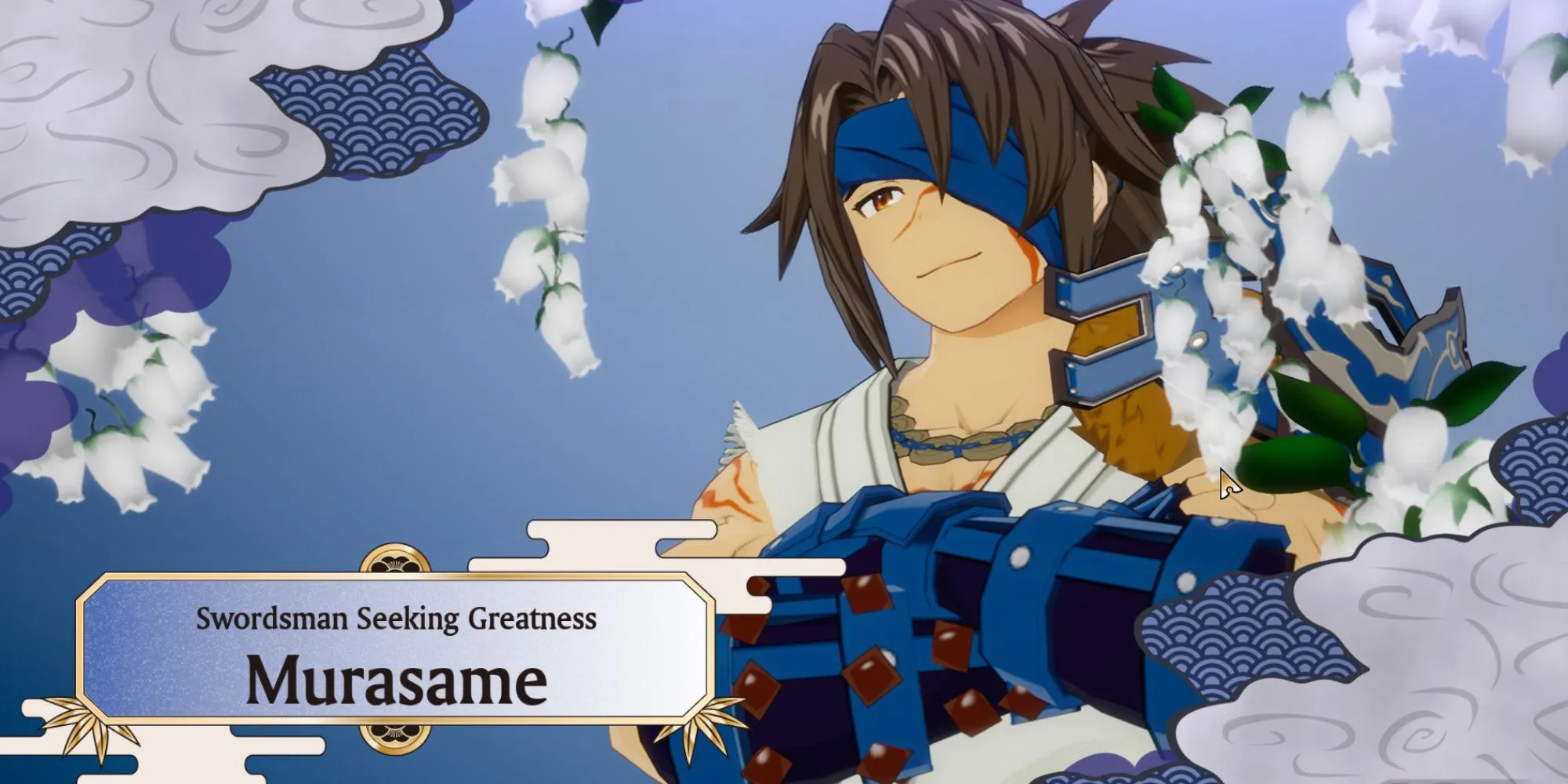 Nhân vật Murasame trong Rune Factory: Guardians of Azuma, một ví dụ về dàn nhân vật đa dạng trong game.