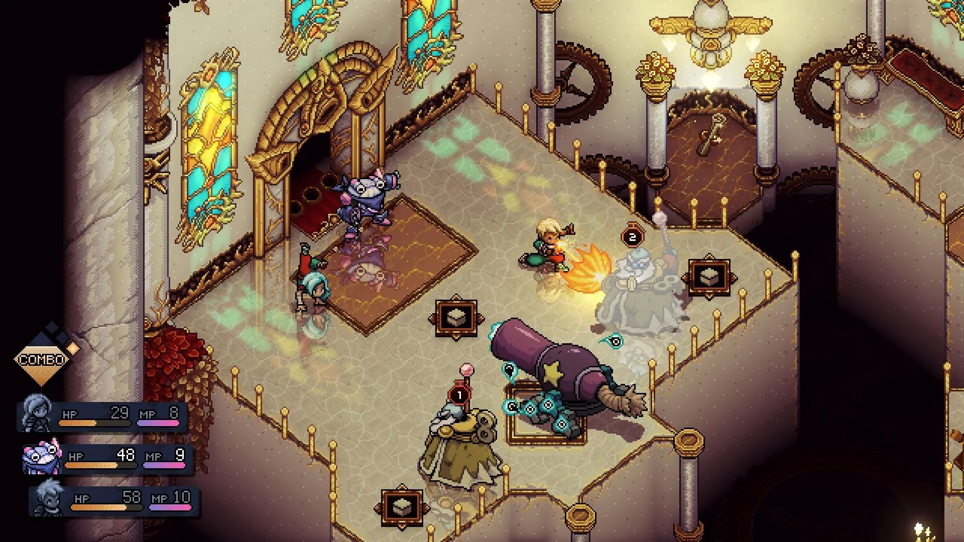 Nhân vật trong DLC Sea of Stars Throes of the Watchmaker