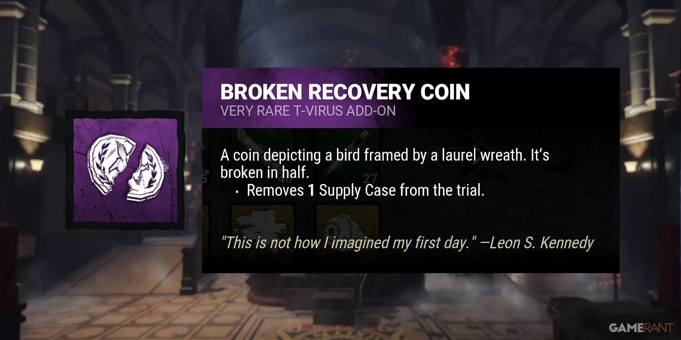 Add-on Broken Recovery Coin của Nemesis giảm số lượng hộp vaccine