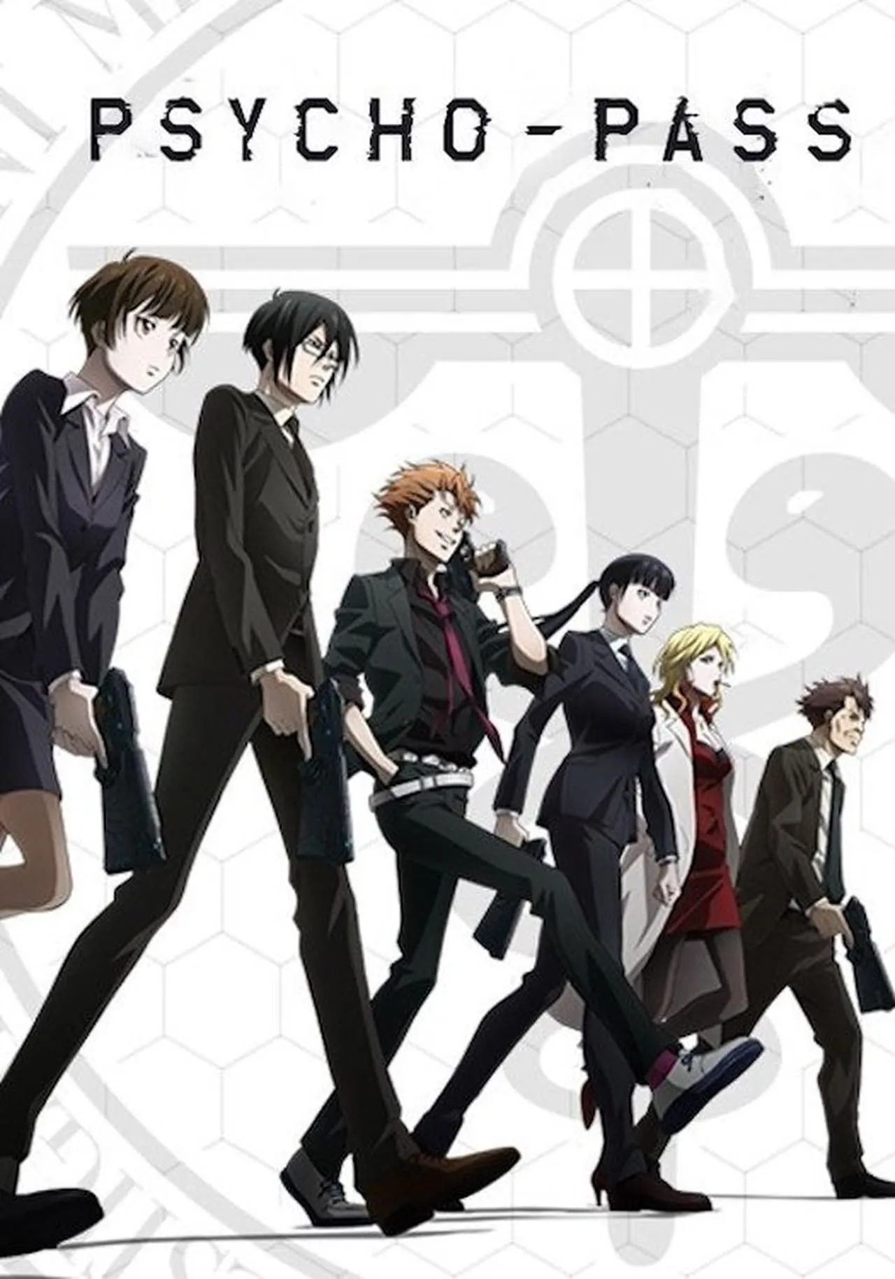Akane Tsunemori và Shinya Kogami từ Psycho-Pass, hai nhân vật trung tâm trong hệ thống Sibyl độc đáo.
