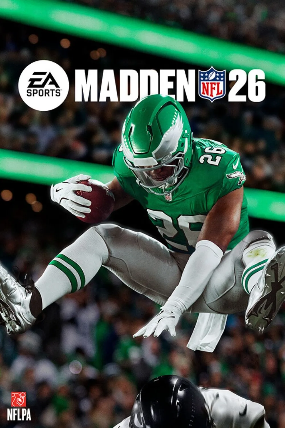 Ảnh bìa chính thức của tựa game thể thao Madden NFL 26 từ EA Sports.