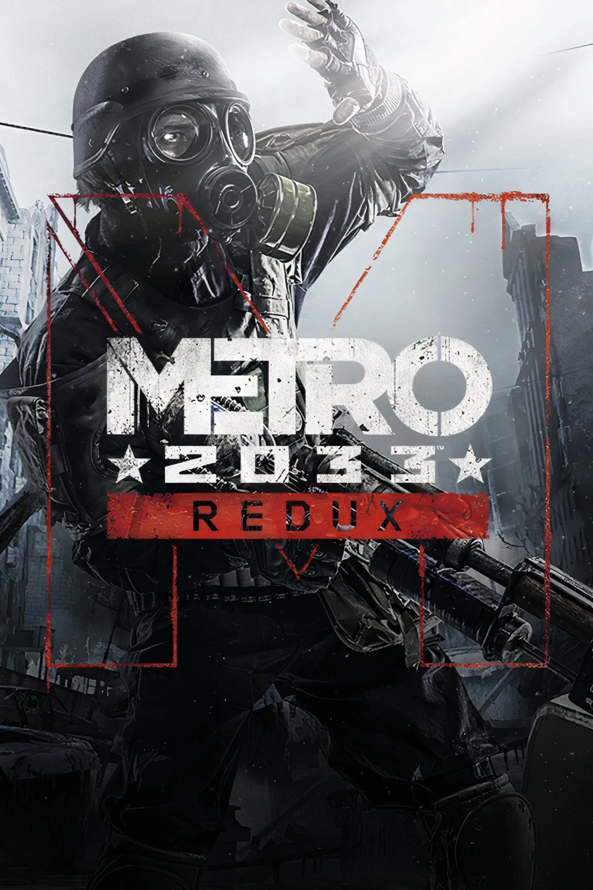 Artyom trong Metro 2033 Redux, minh họa đồ họa cải thiện và sự điều chỉnh về cốt truyện trong bản làm lại.