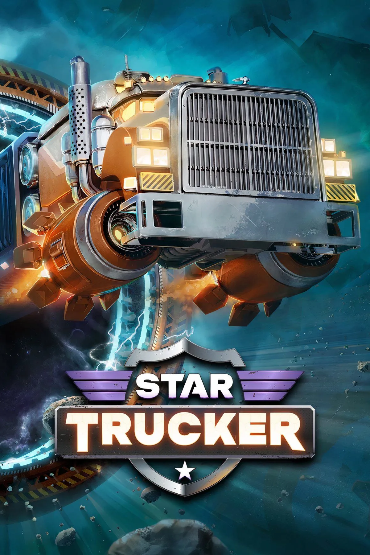 Bảng thông tin tổng quan về Star Trucker: Bao gồm đánh giá OpenCritic, ngày phát hành, nhà phát triển Monster and Monster, và các nền tảng chơi game PC, PS5, Xbox.