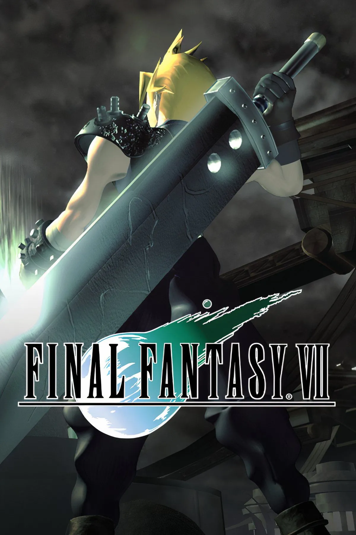 Bìa game Final Fantasy 7, một trong những JRPG có ảnh hưởng nhất mọi thời đại.