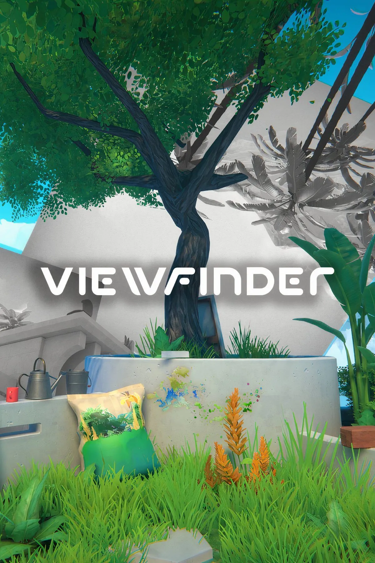 Bìa game Viewfinder, tựa game giải đố với cơ chế thay đổi thế giới bằng hình ảnh độc đáo