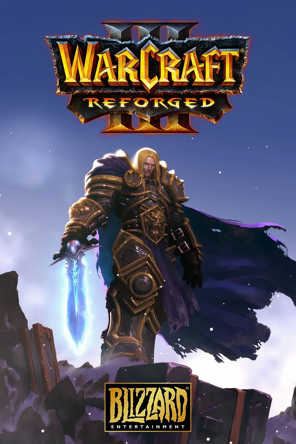 Bìa game Warcraft 3: Reforged, bản remaster gây thất vọng của tựa game chiến thuật kinh điển.