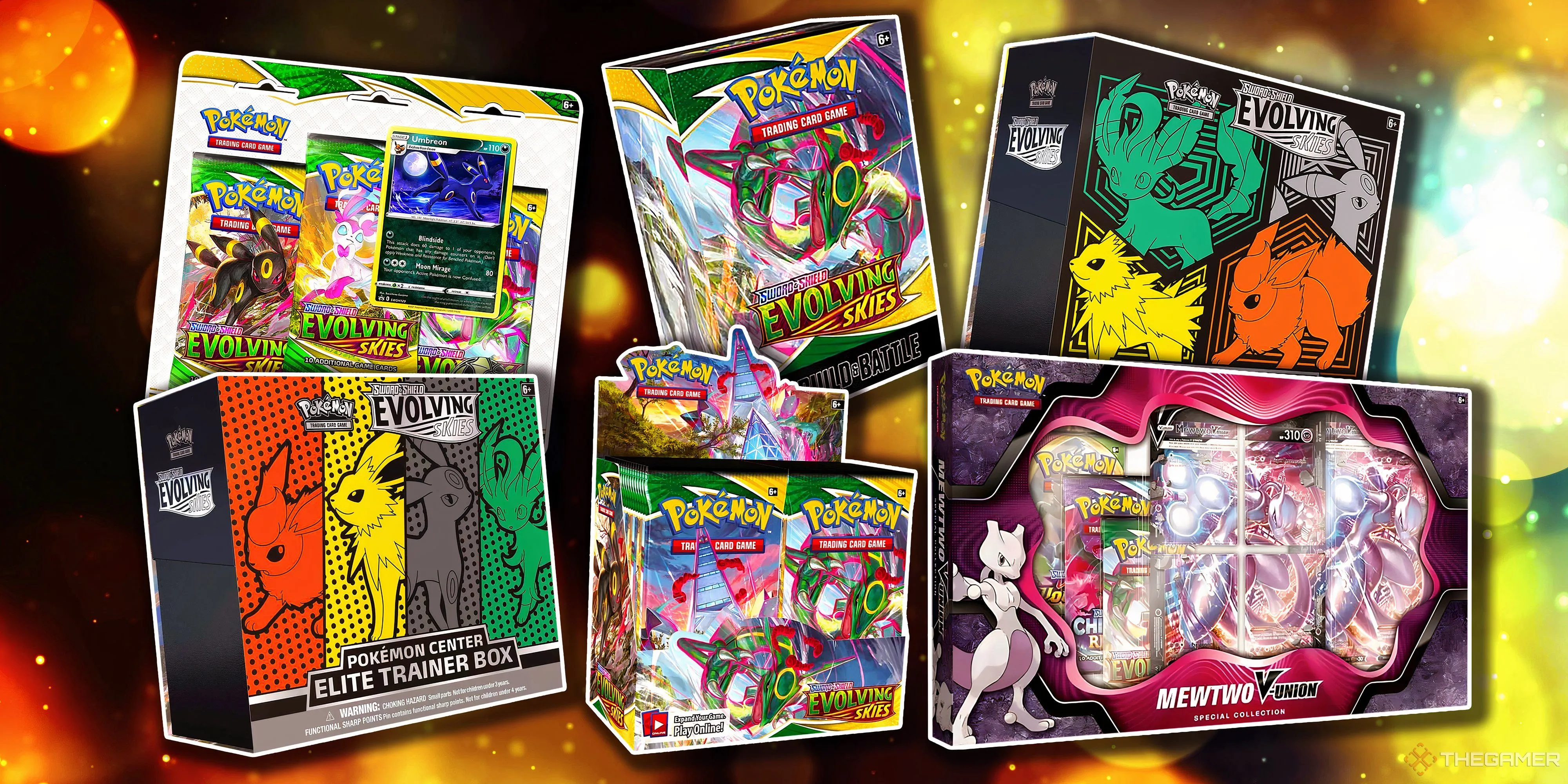 Bộ sưu tập những sản phẩm Evolving Skies Pokemon TCG giá trị cao được thẩm định