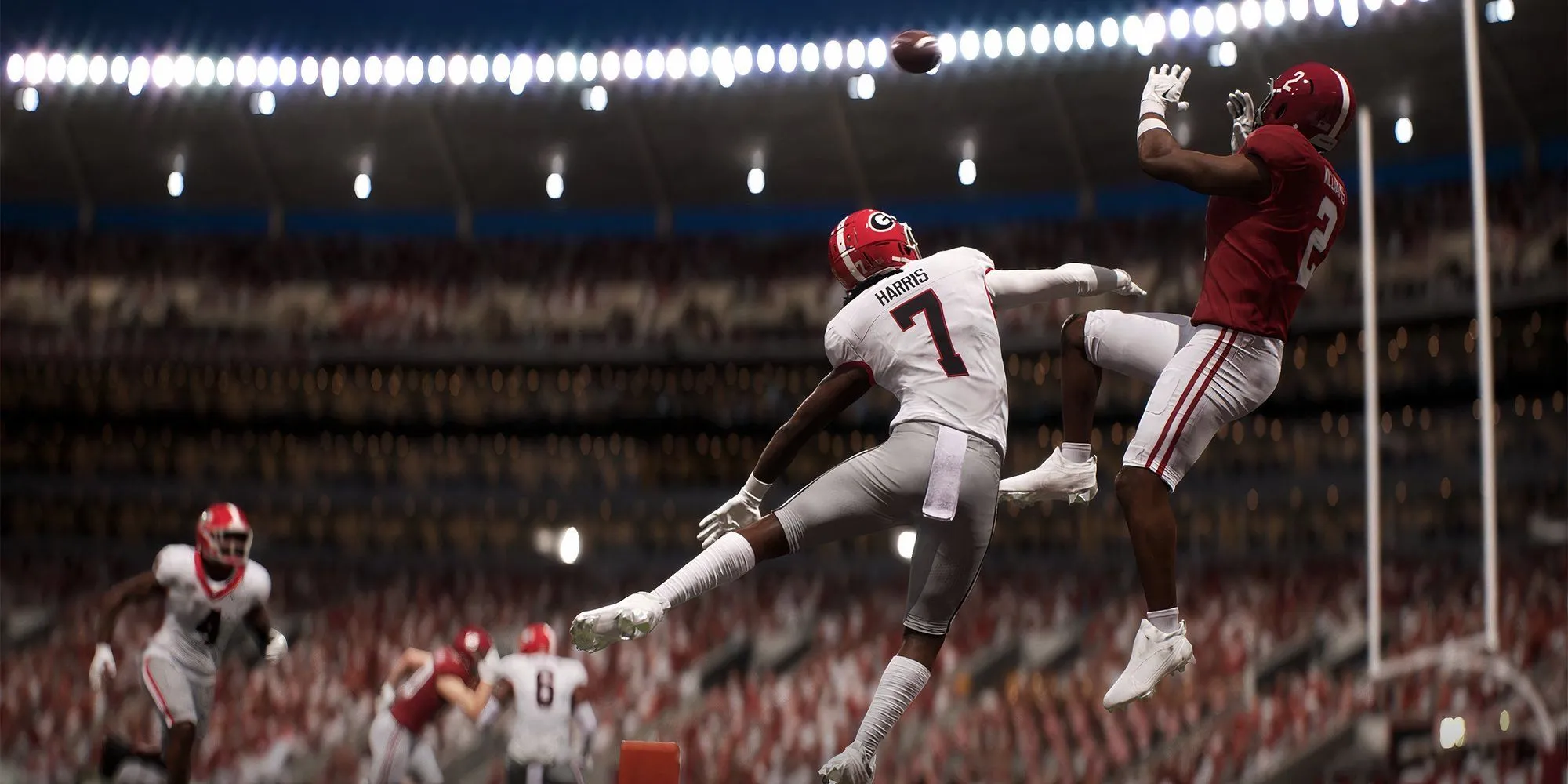 Cầu thủ đội Alabama trong EA Sports College Football 26